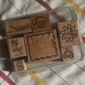 Stamping Up Portfolio Collection II Vintage Rubber